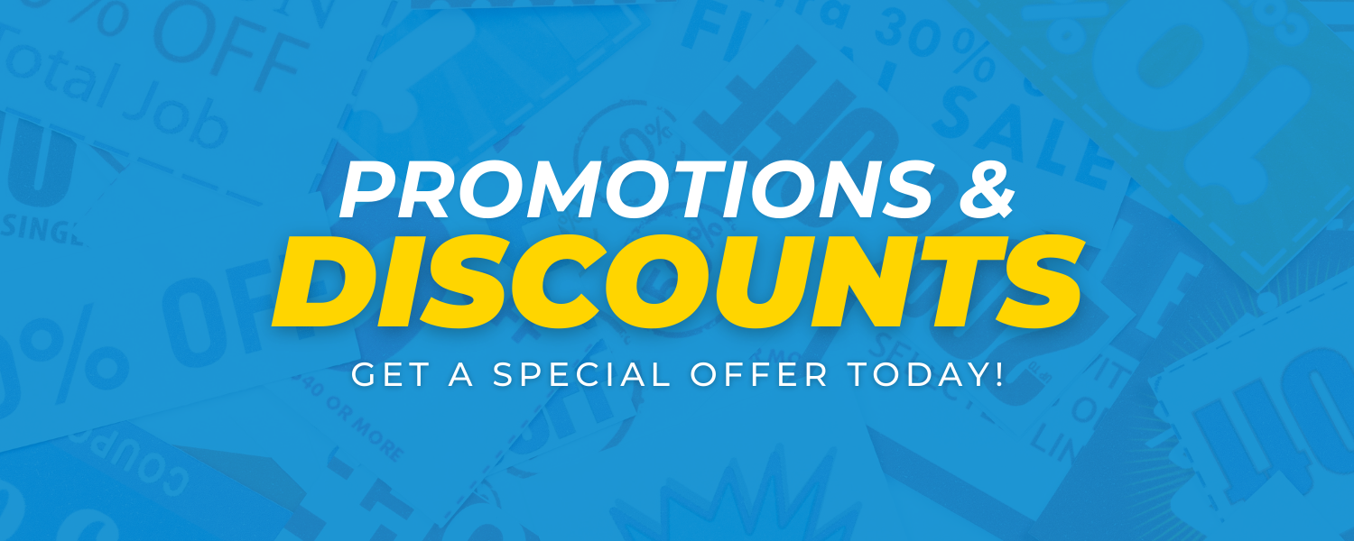 Promotions and discounts