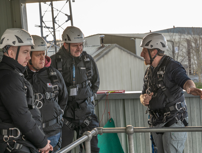 Safety Harness Practical Training HSS Training